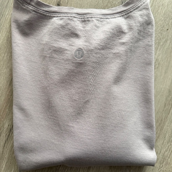 lululemon Women’s Cates T-Shirt Pima Cotton lavender Size Large - Picture 3 of 3